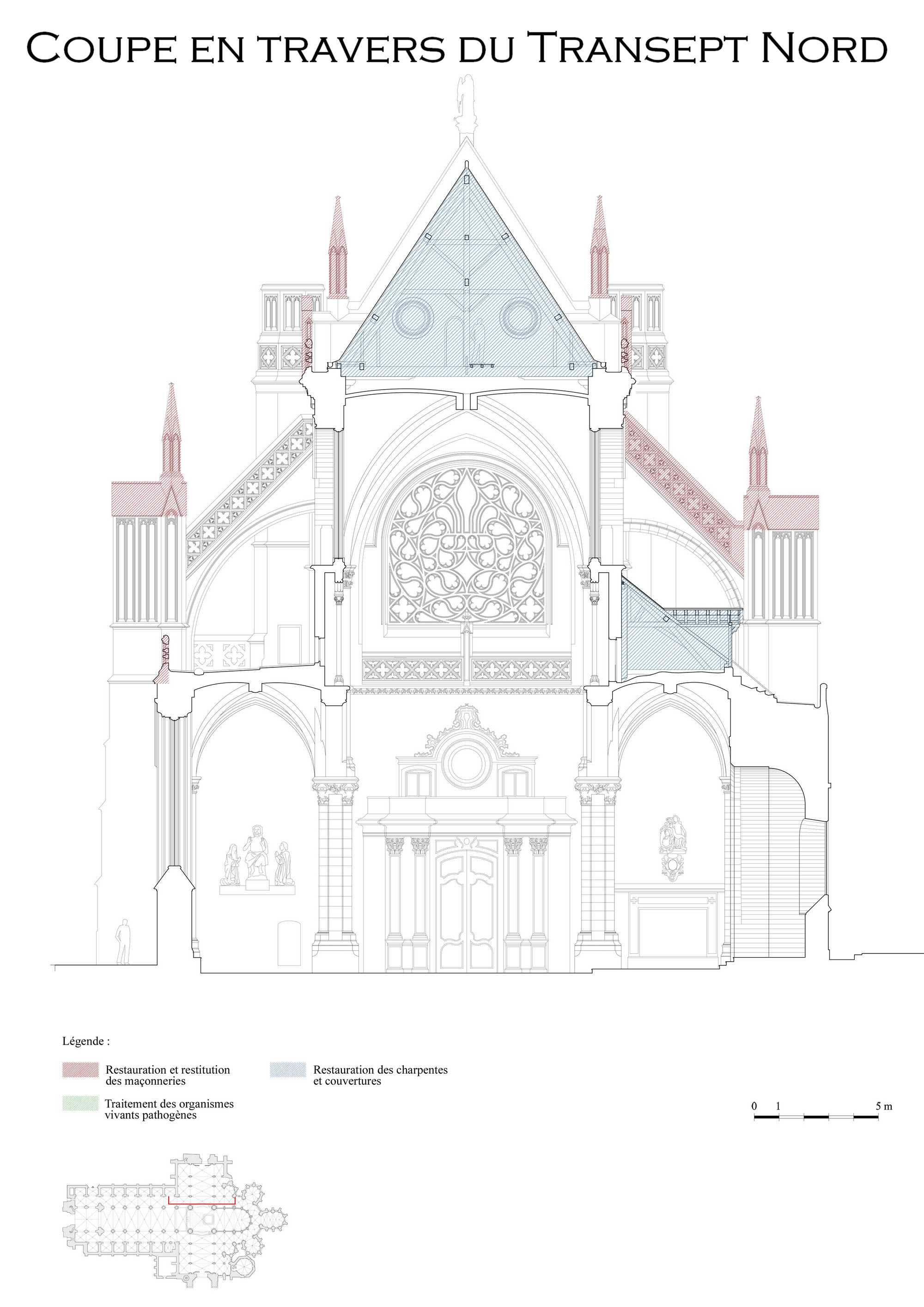Cathédrale de Saint-Omer | transept Nord Cathédrale de Saint-Omer | transept Nord